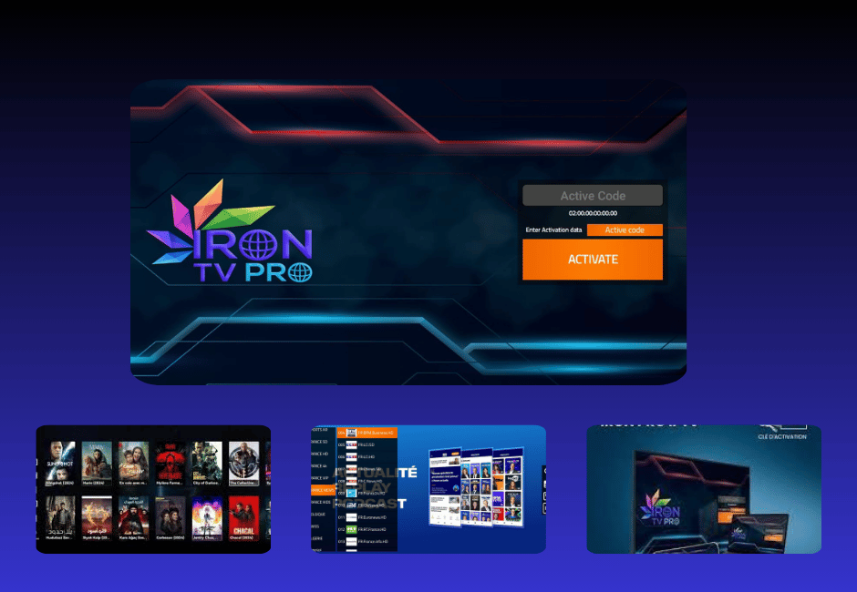 Comment installer Iron TV Pro