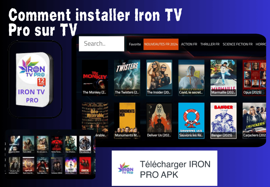 Comment installer Iron TV Pro sur TV Guide facile et rapide Comment installer Iron TV Pro sur TV