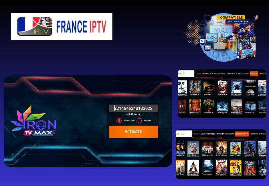 Iron Pro-Max : la solution IPTV 4K ultime avec Pro et Max APK 5.1