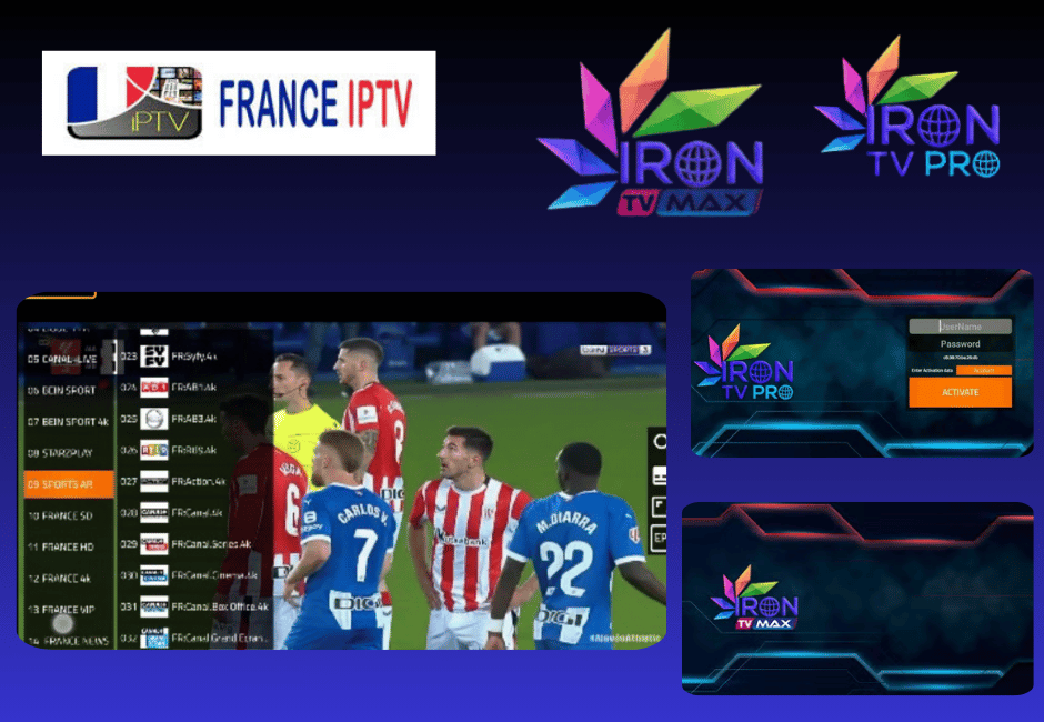 Iron Pro-Max : la solution IPTV 4K ultime avec Pro et Max APK 5.1 Iron Pro-Max