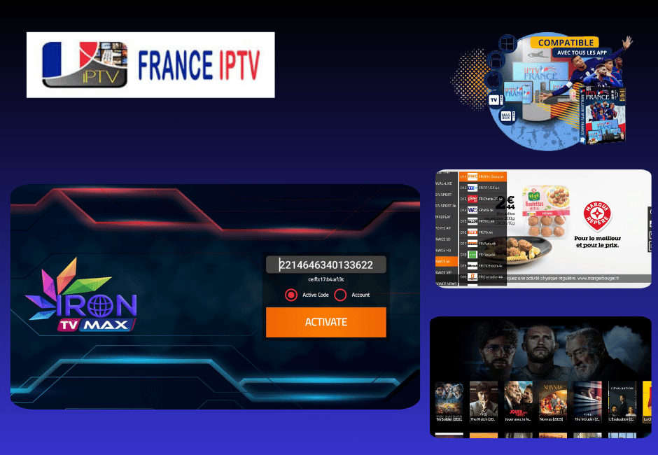 Iron Pro-Max : la solution IPTV 4K ultime avec Pro et Max APK 5.1 Iron Pro-Max