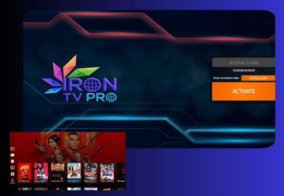 Iron TV Pro APK : Votre Passerelle vers un Streaming IPTV Illimité en 4K