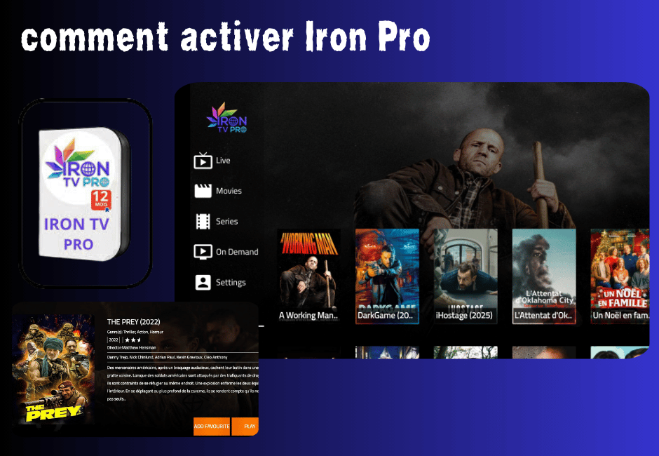 comment activer Iron Pro pour une expérience 4K premium comment activer Iron Pro