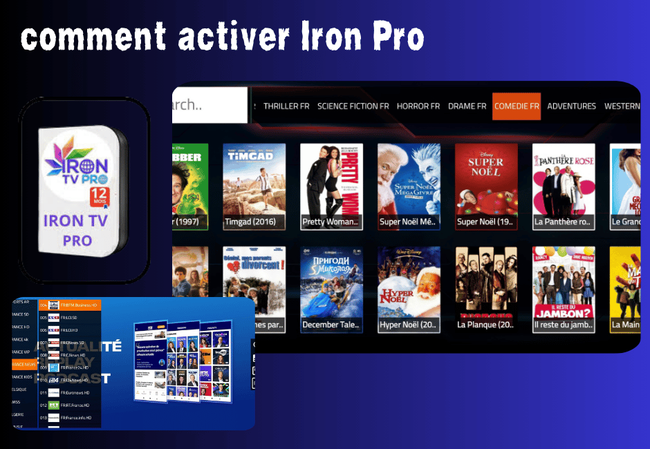comment activer Iron Pro pour une expérience 4K premium comment activer Iron Pro