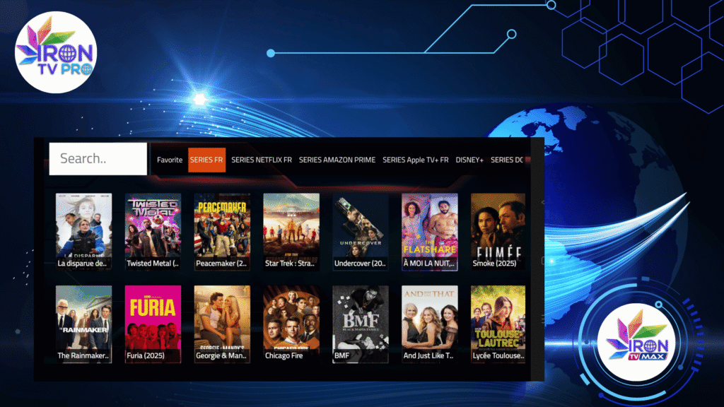 Iron TV Pro Abonnement Profitez d’un IPTV 4K pas cher. Iron TV Pro Abonnement